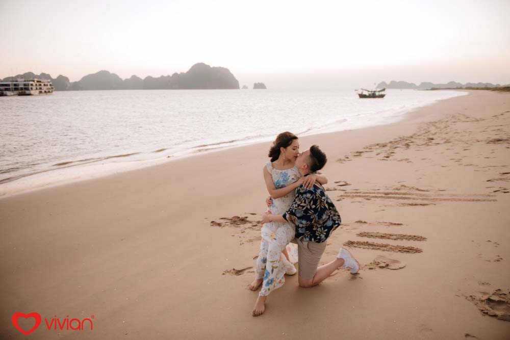 Cặp đôi Mạnh - Linh - Ảnh cưới biển Hạ Long