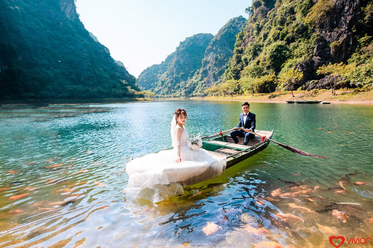 Chụp ảnh cưới ngoại cảnh - Ninh Bình