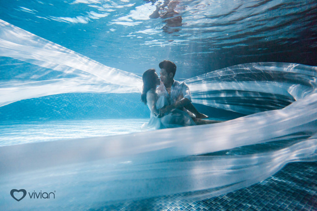 Ưu điểm và những khó khăn khi chụp ảnh cưới dưới nước