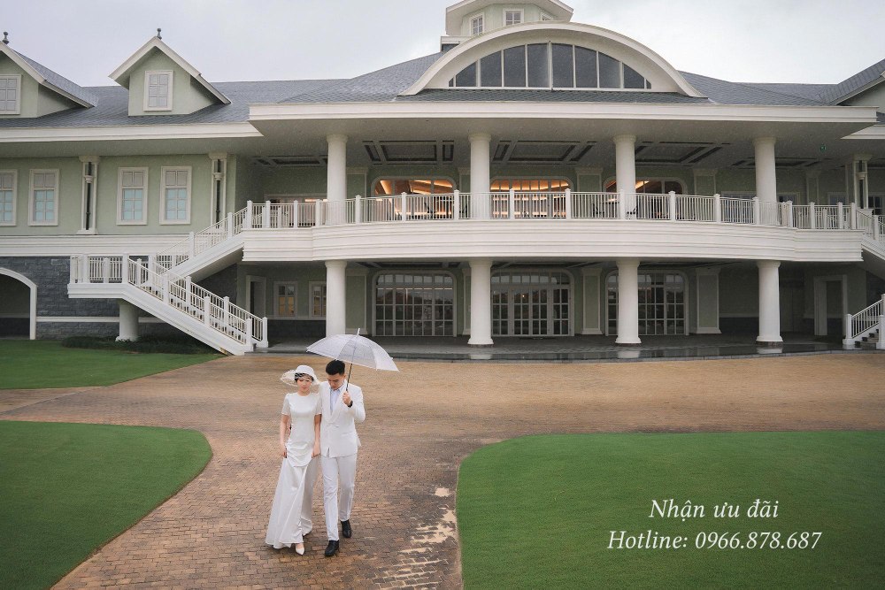 Album ảnh cưới của Dâu Rể tại sân golf Đà Nẵng