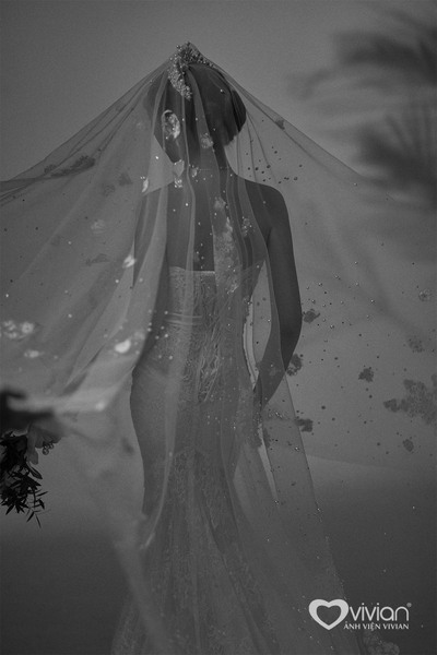 Cách tạo dáng chụp ảnh cưới với chiếc khăn voan