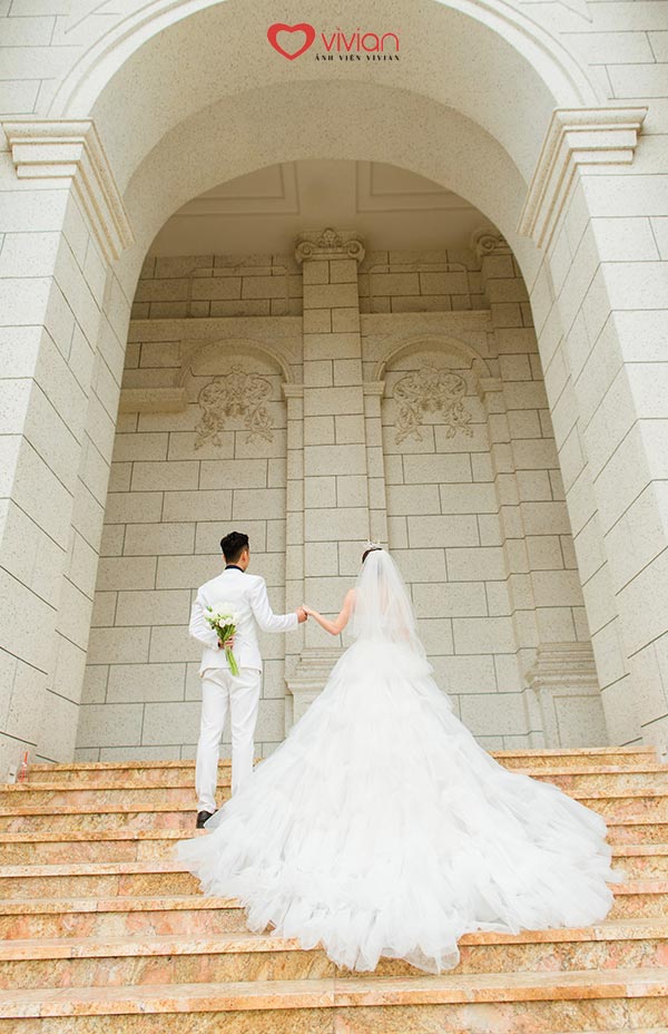 chụp ảnh cưới đẹp tại đại học vinuni