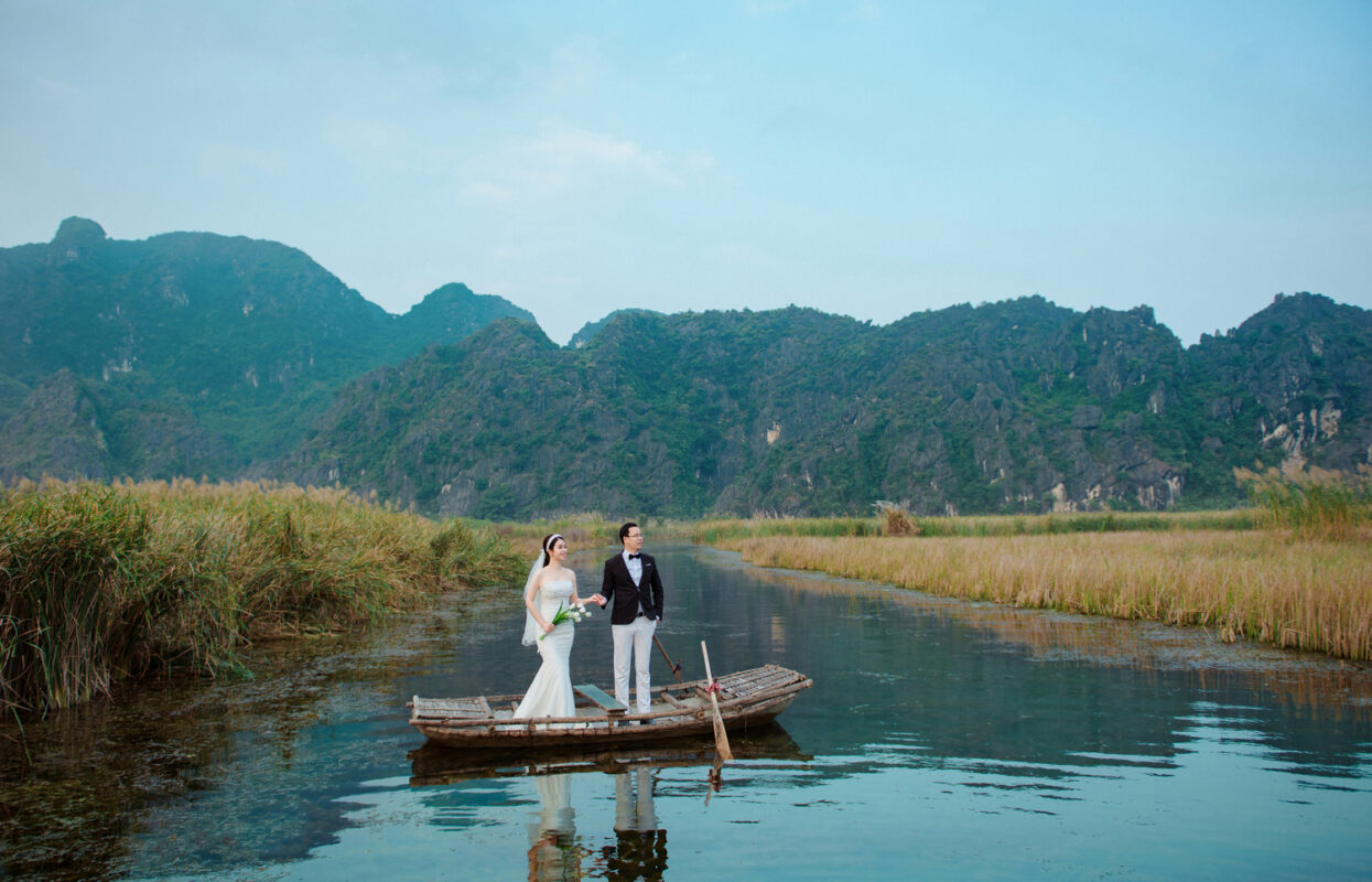 Chụp ảnh cưới ngoại cảnh - Ninh Bình