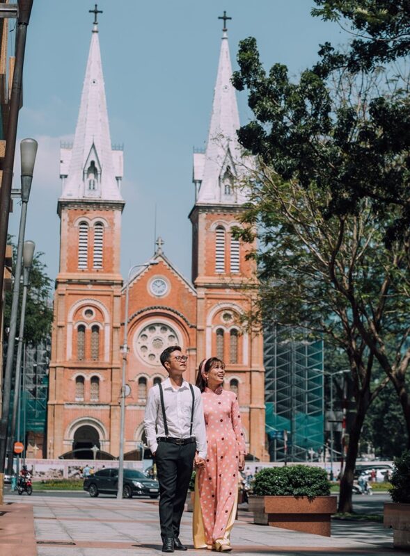 địa điểm chụp ảnh cưới ngoại cảnh Sài Gòn